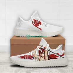 Erza Scarlet Custom Fairy Tail Anime Yeezy Shoes For Fans Product Photo 2