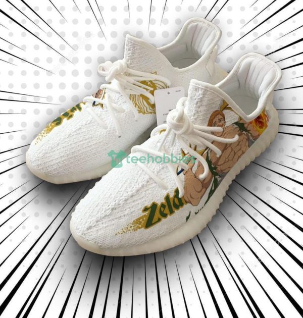 Escanor Custom The Seven Deadly Sins Anime Yeezy Shoes For Fans Product Photo 1