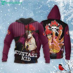 Eustass Kid All Over Printed 3D Shirt One Piece Anime Fans Product Photo 3