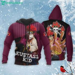 Eustass Kid All Over Printed 3D Shirt One Piece Anime Fans Product Photo 1