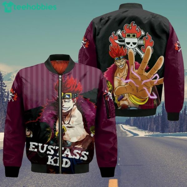 Eustass Kid All Over Printed 3D Shirt One Piece Anime Fans Product Photo 4