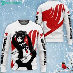 Fairy Tail Wendy Marvell All Over Printed 3D Shirt Silhouette Anime Fans Product Photo 2