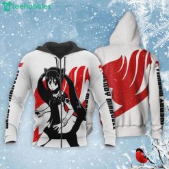 Fairy Tail Wendy Marvell All Over Printed 3D Shirt Silhouette Anime Fans Product Photo 1