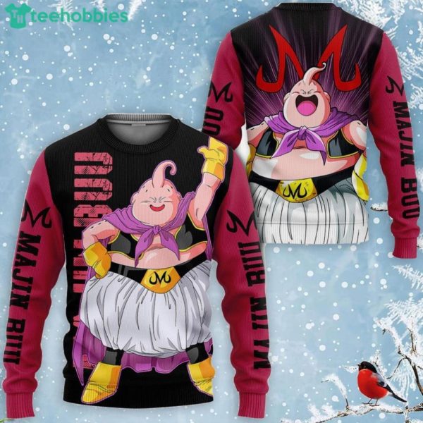 Fat Majin Buu All Over Printed 3D Shirt Costume Dragon Ball Anime Fans Product Photo 2