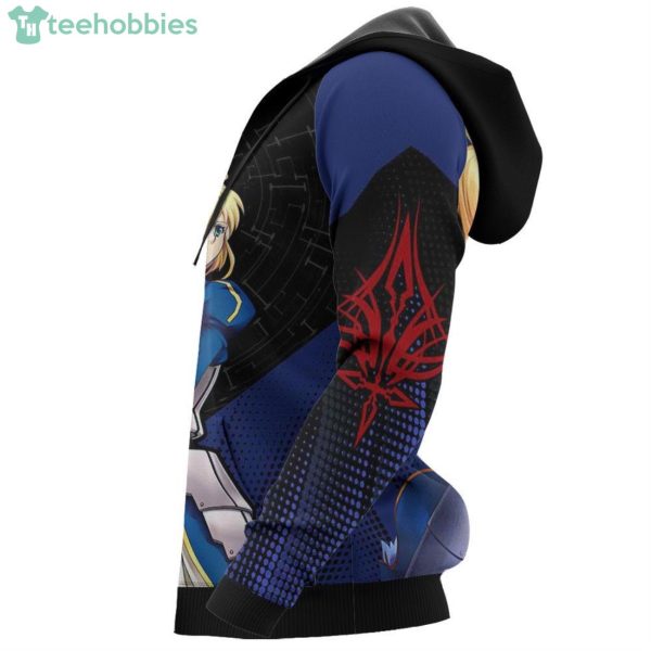 Fate Stay Night Saber All Over Printed 3D Shirt Custom Anime Fans Product Photo 6
