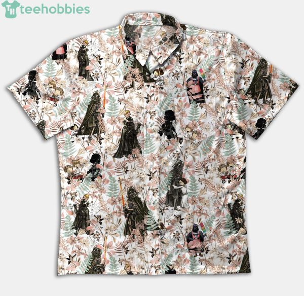 Fathers Day Star Wars Short Sleeves Hawaiian Shirtproduct photo 1