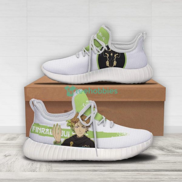 Finral Roulacase Black Bull Custom Black Clover Anime Fans Reze Shoes Product Photo 1