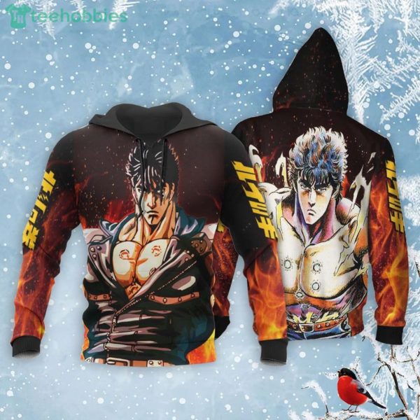Fist of the North Star Sweater Custom Anime Fans All Over Printed 3D Shirt Product Photo 3