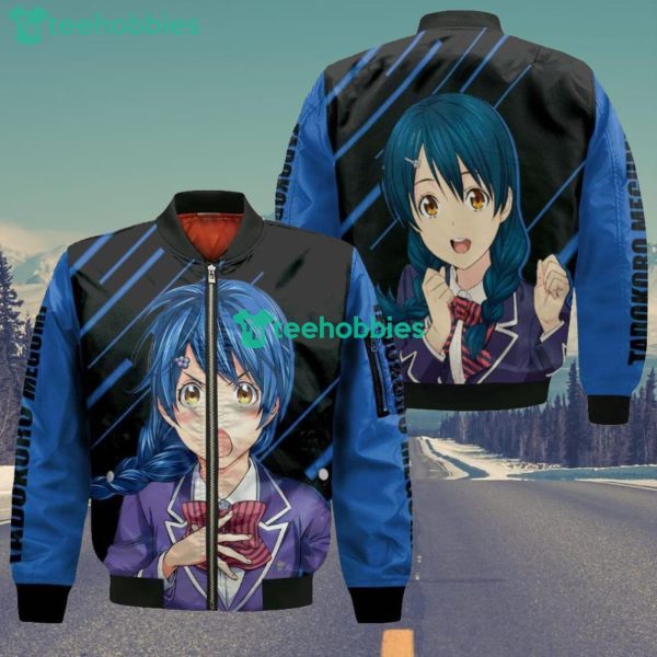Food Wars Tadokoro Megumi All Over Printed 3D Shirt Shokugeki no Soma Anime Fans Product Photo 4