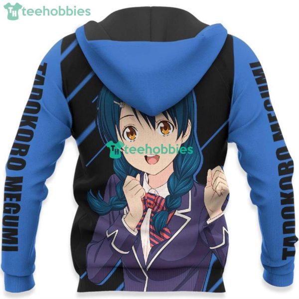 Food Wars Tadokoro Megumi All Over Printed 3D Shirt Shokugeki no Soma Anime Fans Product Photo 5