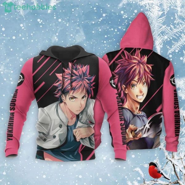 Food Wars Yukihira Souma All Over Printed 3D Shirt Shokugeki no Soma Anime Fans Product Photo 3