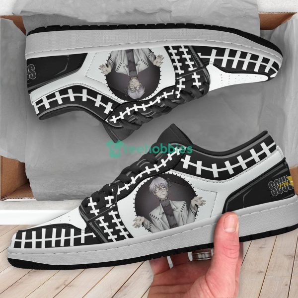 Franken Stein Soul Eater Custom Anime Air Jordan Low Top Shoesproduct photo 4