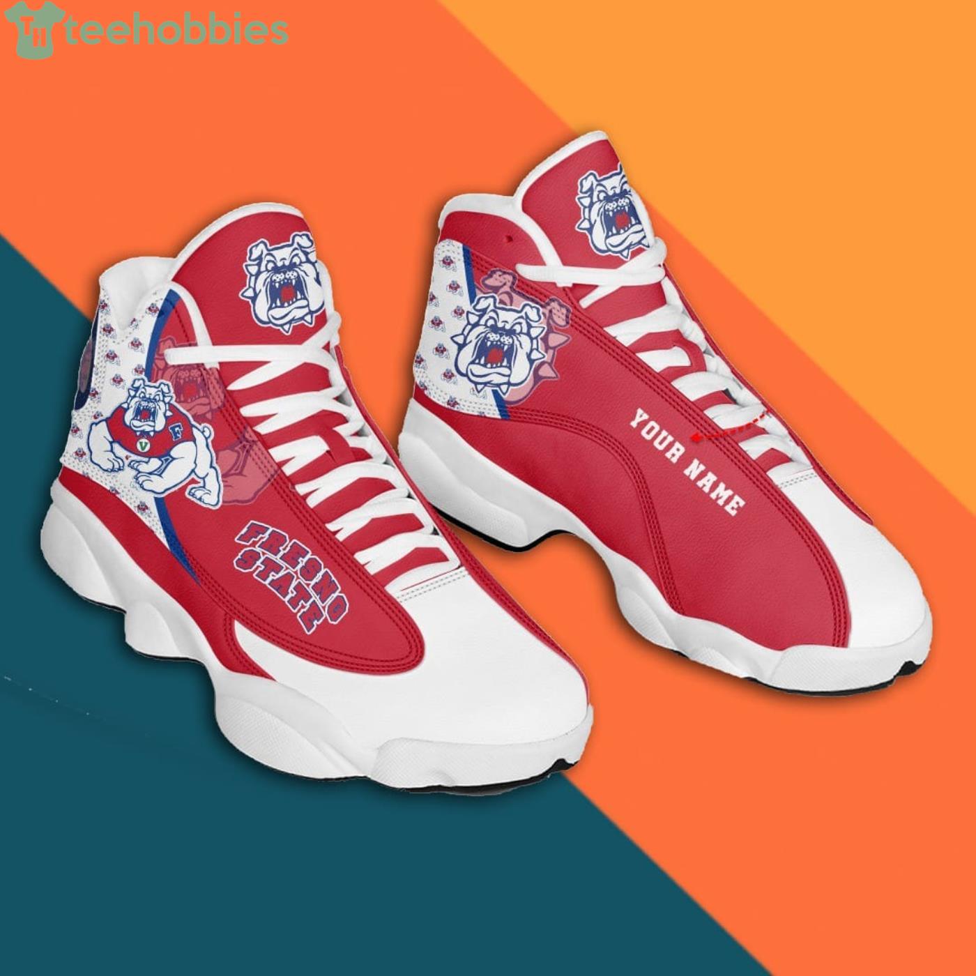 Louisville Cardinals Football Personalized Name Air Jordan 13 Shoes Sneaker  For Fans - Banantees