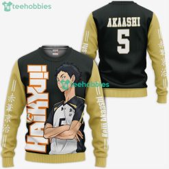 Fukurodani Keiji Akaashi All Over Printed 3D Shirt Haikyuu Anime Fans Product Photo 2