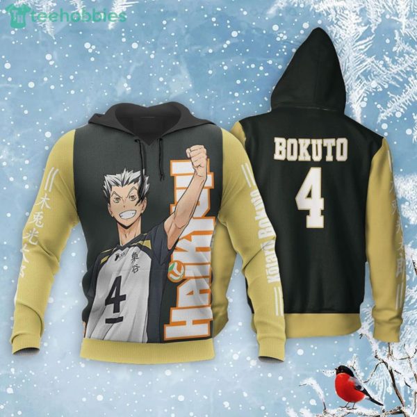Fukurodani Kotaro Bokuto All Over Printed 3D Shirt Haikyuu Anime Fans Product Photo 3