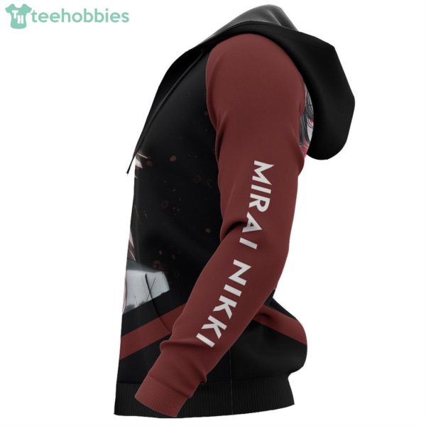 Future Diary Mirai Nikki All Over Printed 3D Shirt Yuno Gasai Anime Fans Product Photo 6