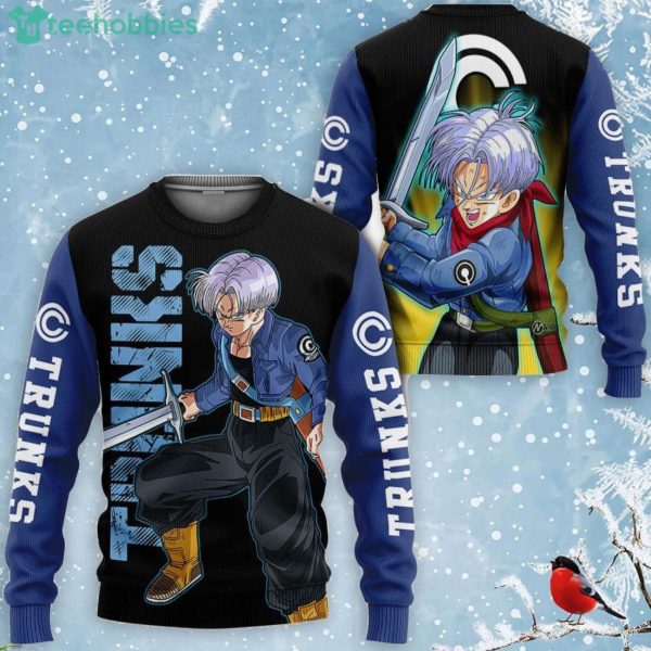 Future Trunks All Over Printed 3D Shirt Dragon Ball Anime Fans Product Photo 2