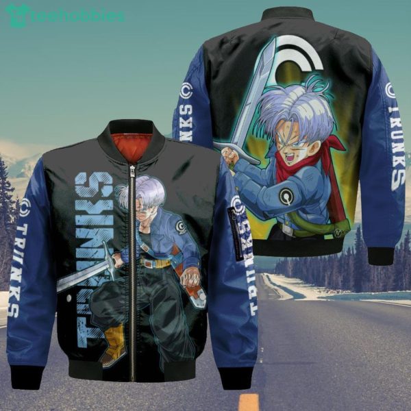 Future Trunks All Over Printed 3D Shirt Dragon Ball Anime Fans Product Photo 4