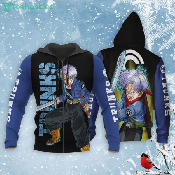 Future Trunks All Over Printed 3D Shirt Dragon Ball Anime Fans Product Photo 1