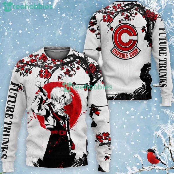 Future Trunks All Over Printed 3D Shirt Japan Style Dragon Ball Anime Fans Product Photo 2