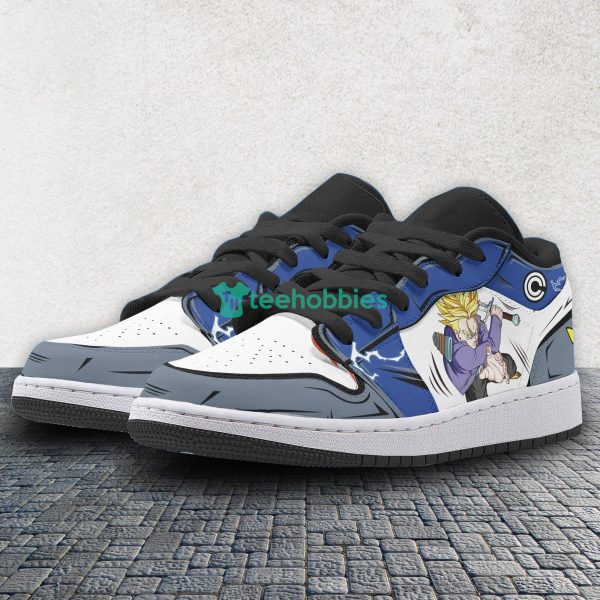 Future Trunks Custom Super Saiyan Dragon Ball Anime Air Jordan Low Top Shoes Product Photo 2
