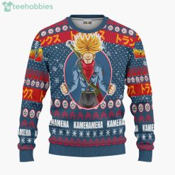 Future Trunks Dragon Ball Custom Anime Fans Ugly Christmas Sweater Hoodie Product Photo 1