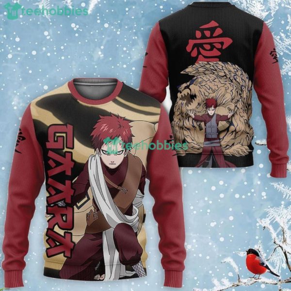 Gaara Lover All Over Printed 3D Shirt Naruto Anime Fans Product Photo 2