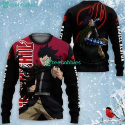 Gajeel Redfox All Over Printed 3D Shirt Fairy Tail Anime Fans Product Photo 2