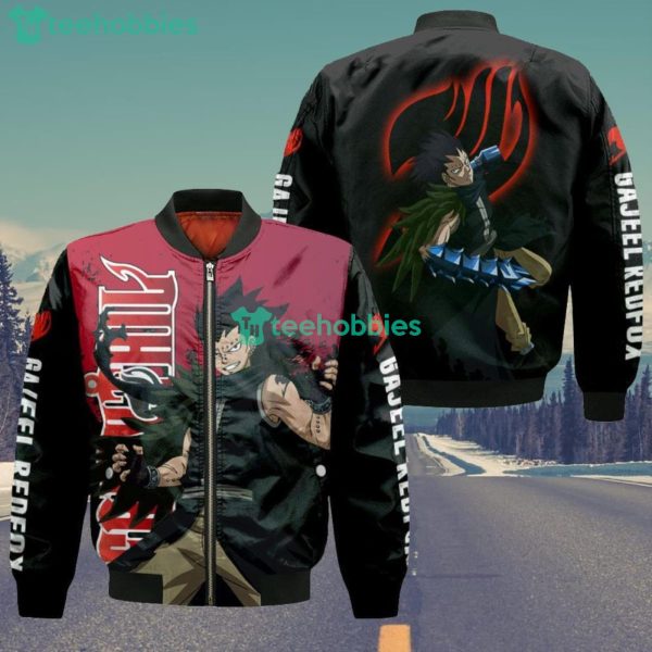 Gajeel Redfox All Over Printed 3D Shirt Fairy Tail Anime Fans Product Photo 4