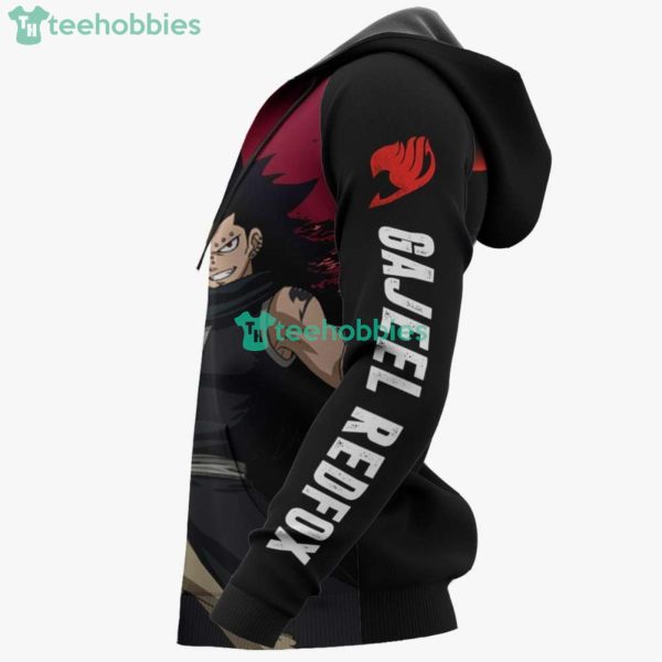 Gajeel Redfox All Over Printed 3D Shirt Fairy Tail Anime Fans Product Photo 6