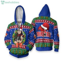 Gajeel Redfox Custom Fairy Tails Anime Fans Ugly Christmas Sweater Hoodie Product Photo 2