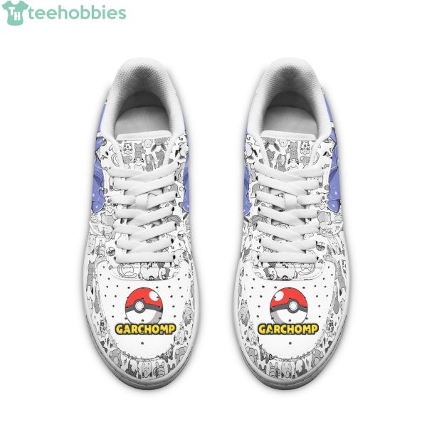 Garchomp Pokemon Lover Air Force Shoes For Fansproduct photo 2