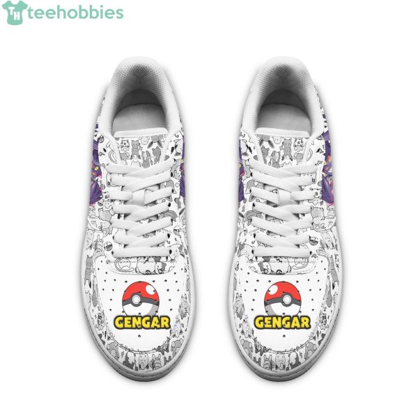 Gengar Pokemon Lover Air Force Shoes For Fansproduct photo 2