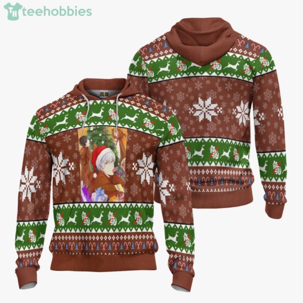 Gintama Custom Anime Fans Ugly Christmas Sweater Hoodie Product Photo 3