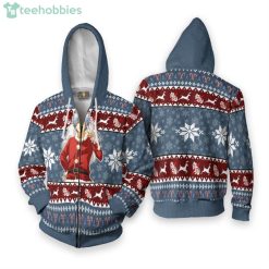 Gintama Custom Sakata Gintoki Anime Fans Ugly Christmas Sweater Hoodie Product Photo 2