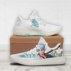 Gintoki Sakata Custom Gintama Anime Yeezy Shoes For Fans Product Photo 2