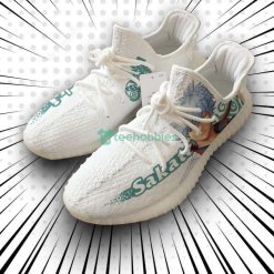 Gintoki Sakata Custom Gintama Anime Yeezy Shoes For Fans Product Photo 1