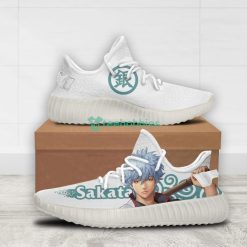 Gintoki x Takasugi Custom Gintama Anime Yeezy Shoes For Fans Product Photo 2