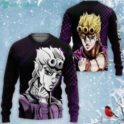 Giorno Giovanna All Over Printed 3D Shirt JJBAs Anime Fans Product Photo 3
