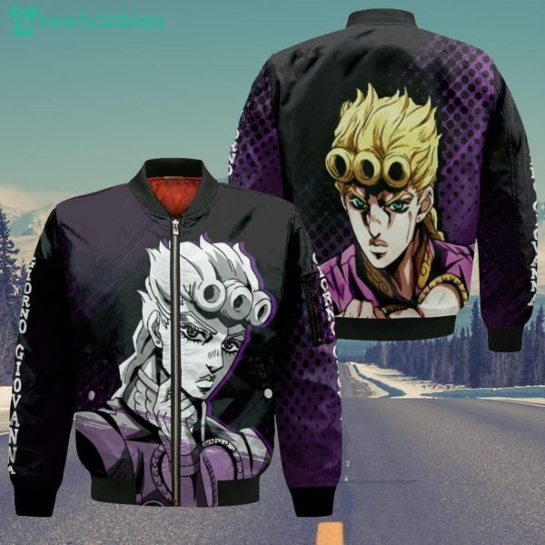 Giorno Giovanna All Over Printed 3D Shirt JJBAs Anime Fans Product Photo 4