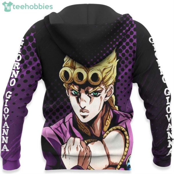 Giorno Giovanna All Over Printed 3D Shirt JJBAs Anime Fans Product Photo 5