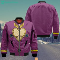 Giorno Giovanna Costume All Over Printed 3D Shirt JJBA Anime Fans Product Photo 4