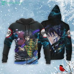 Giyu Tomioka All Over Printed 3D Shirt Custom Kimetsu Anime Fans Product Photo 1
