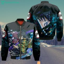 Giyu Tomioka All Over Printed 3D Shirt Custom Kimetsu Anime Fans Product Photo 4