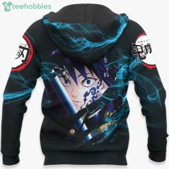Giyu Tomioka All Over Printed 3D Shirt Custom Kimetsu Anime Fans Product Photo 5
