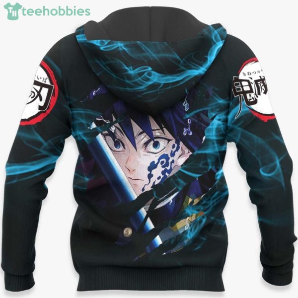 Giyu Tomioka All Over Printed 3D Shirt Custom Kimetsu Anime Fans Product Photo 5