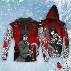Giyu Tomioka All Over Printed 3D Shirt Custom Kimetsu Anime Fans Japan Art Product Photo 1