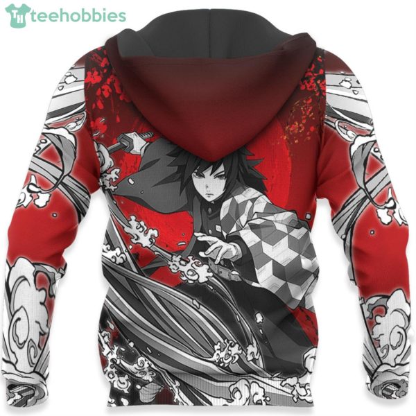 Giyu Tomioka All Over Printed 3D Shirt Custom Kimetsu Anime Fans Japan Art Product Photo 5