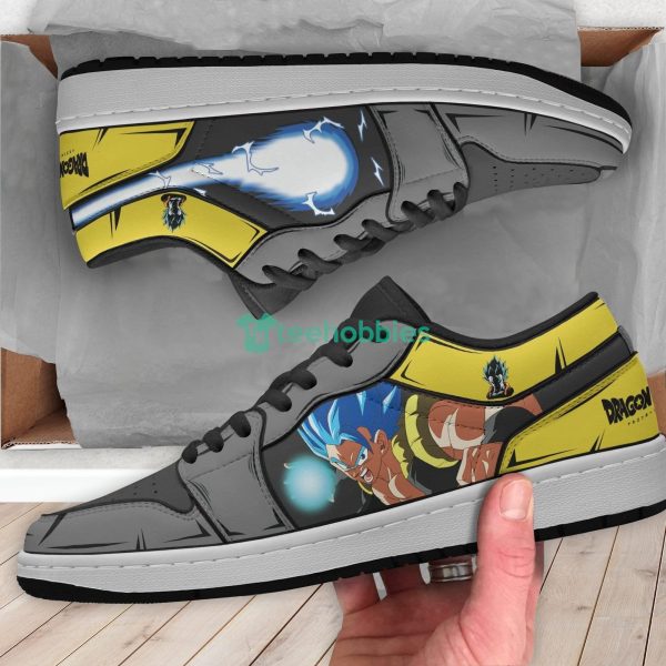 Gogeta Custom Dragon Ball Anime Air Jordan Low Top Shoesproduct photo 3