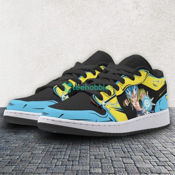 Gogeta Super Saiyan Blue Custom Dragon Ball Anime Air Jordan Low Top Shoesproduct photo 2